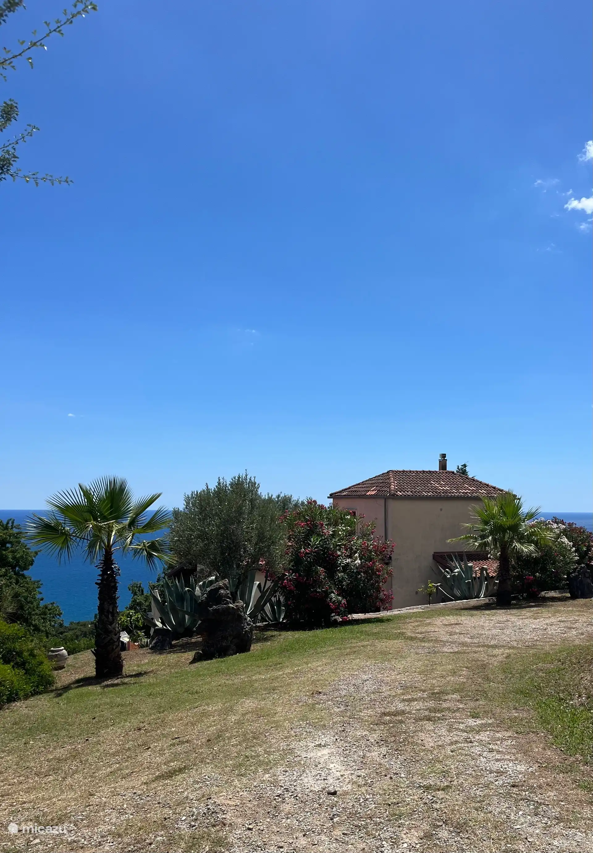 La primera vista de nuestra casa.