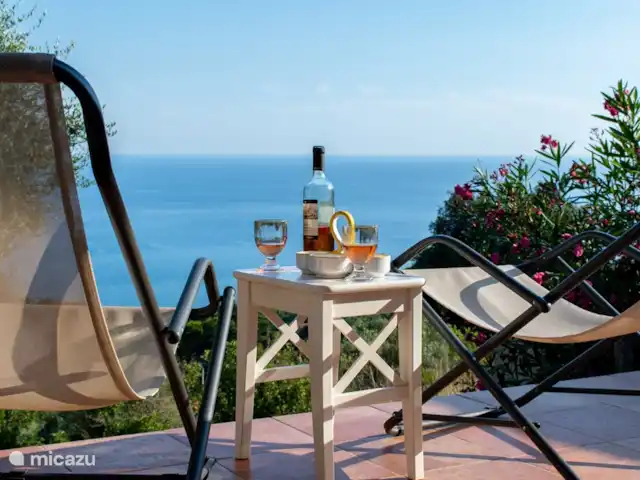 Verricchi Pantano | Italie, Campanie, Ispani - maison de vacances Vue vers le sud