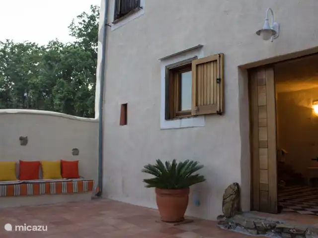 Verricchi Pantano | Italie, Campanie, Ispani - maison de vacances Terrasse d'angle côté ouest