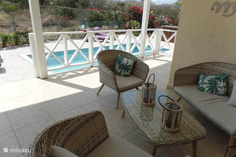 Vakantiehuis Curaçao, Banda Abou (west), Fontein Villa Figlie Amano *Beveiligd Resort*