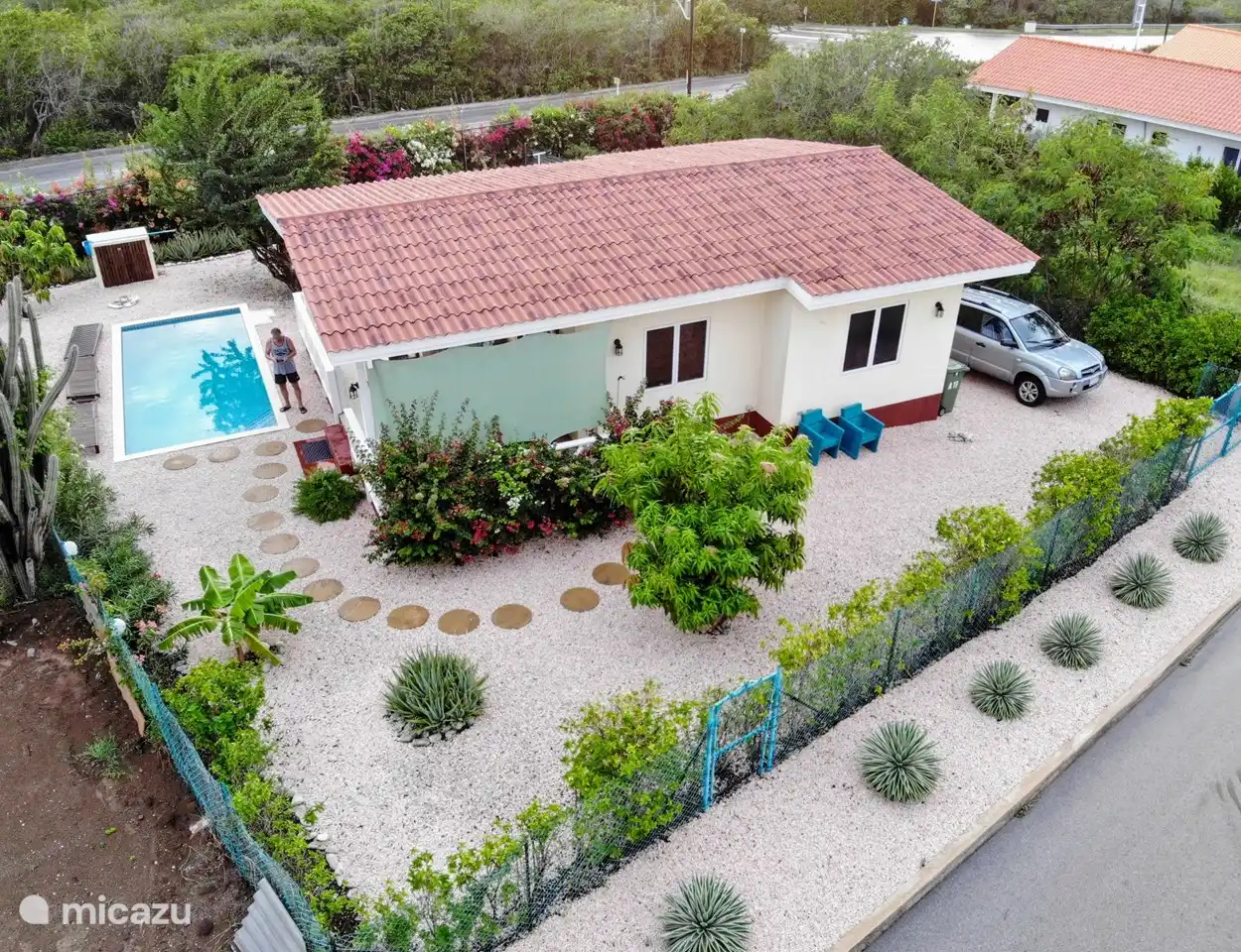 Draufsicht Bandabou Curaçao