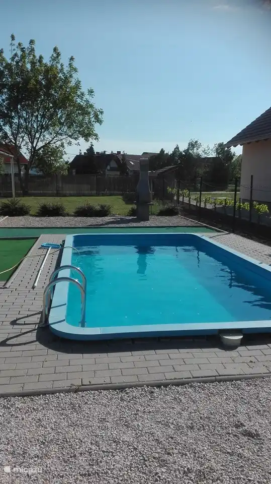 Piscina vista desde el mirador.