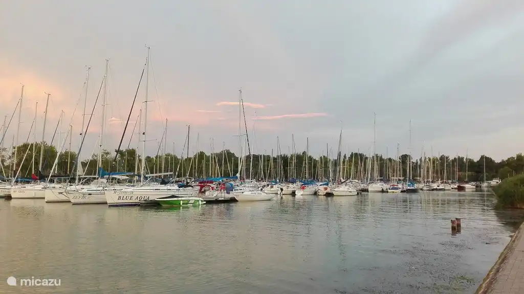 Puerto de Balatonszemes.