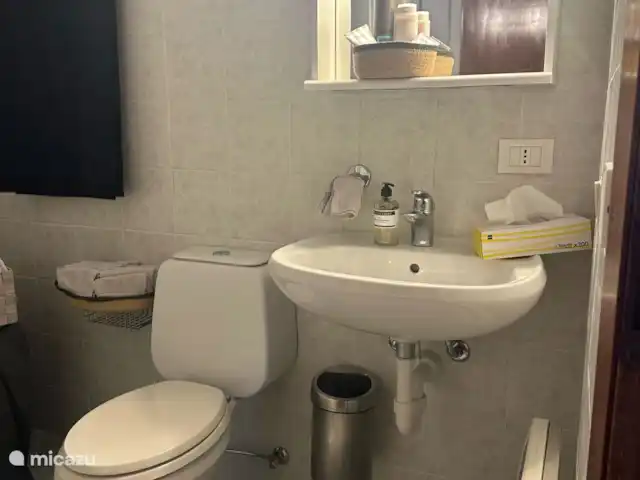 Casa Manuela | Italie, Lad Majeur, Porto Valtravaglia - maison de vacances Salle de bain en bas