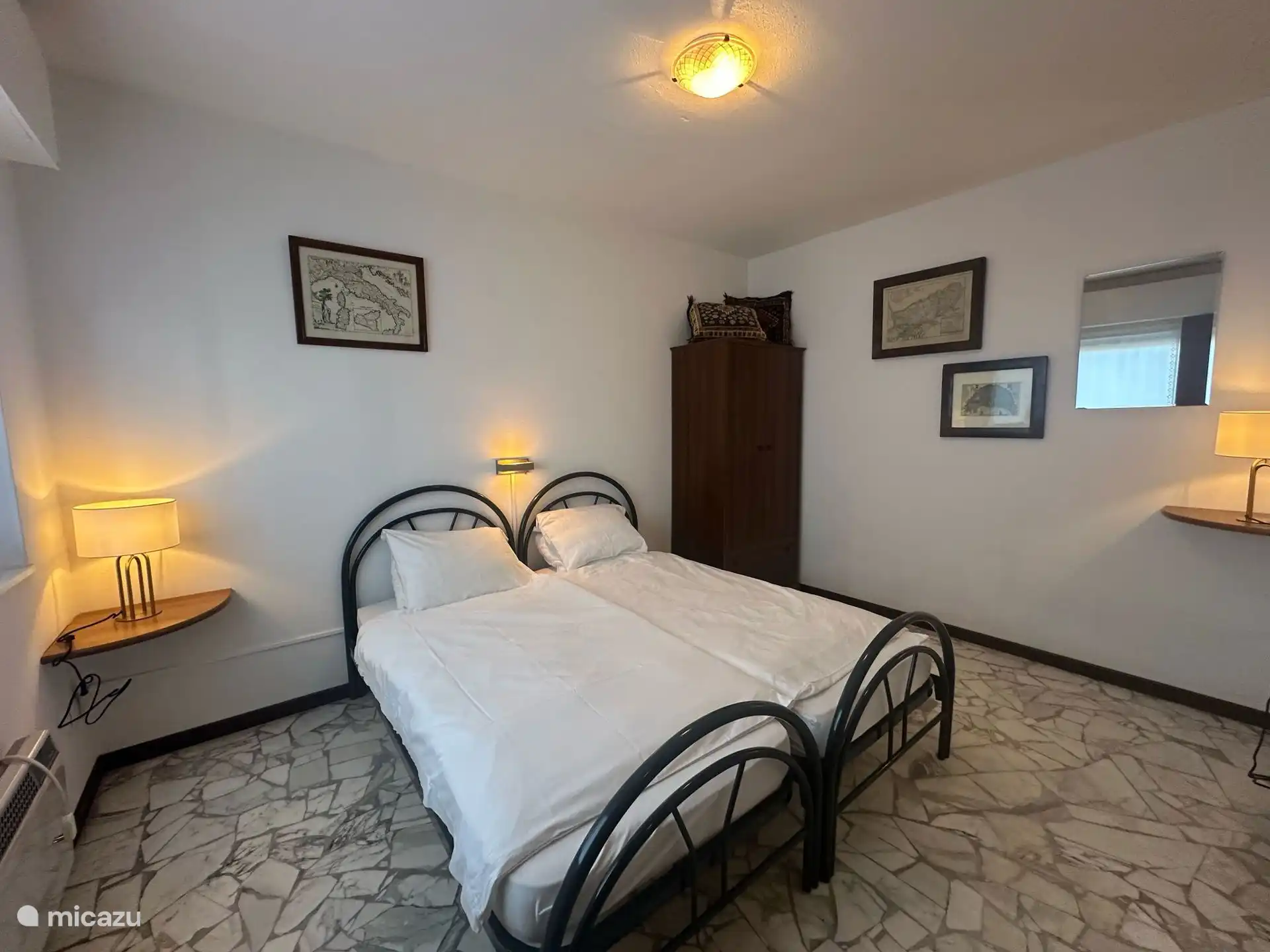 Schlafzimmer 1 im Erdgeschoss