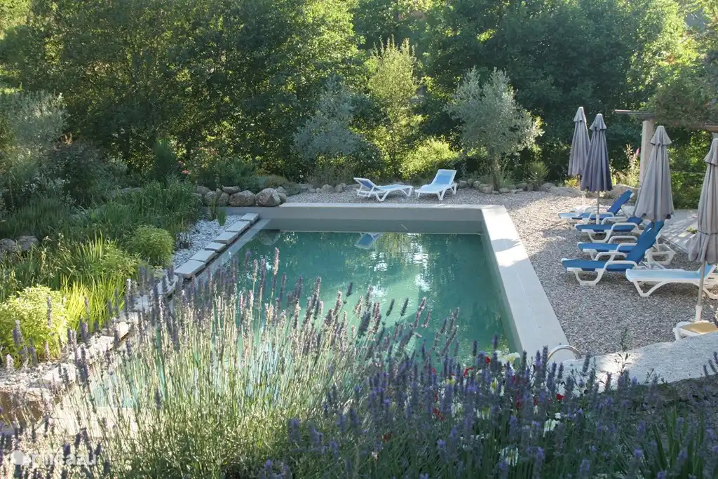 Ecologisch zwembad, dus géén chloor, zout of andere chemicaliën