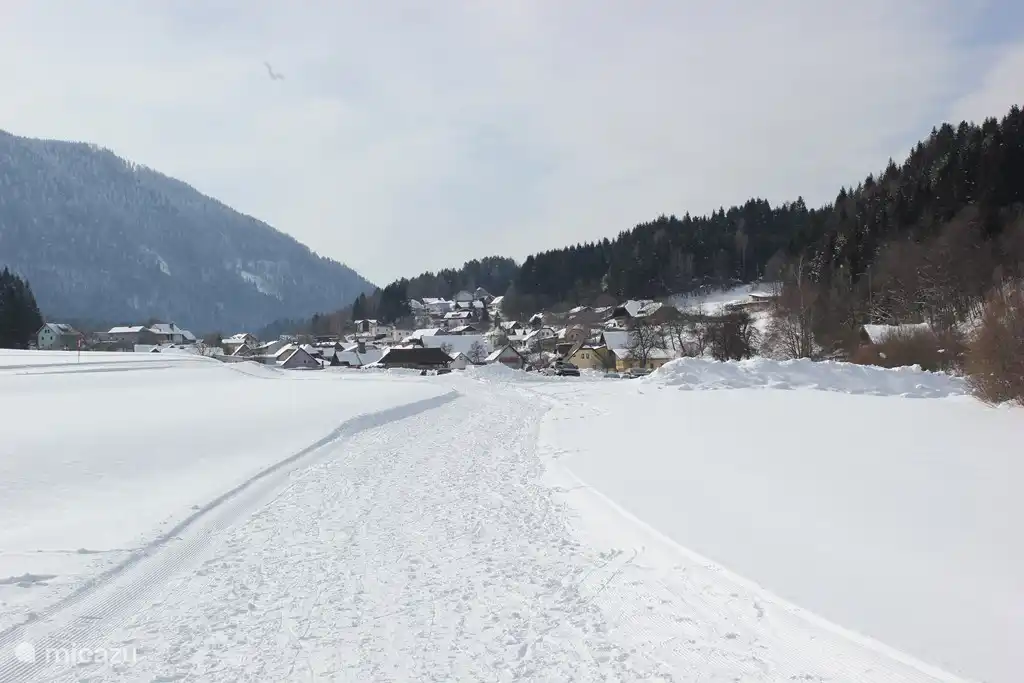 sentier de randonnée vers Seltschach