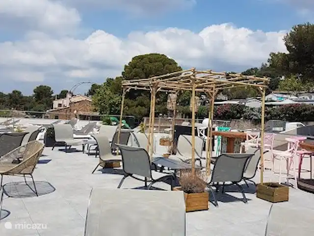 Mobilhome Saint Raphael Cote D Azur | France, Côte d'Azur, Boulouris - mobil-home terrasse piscine