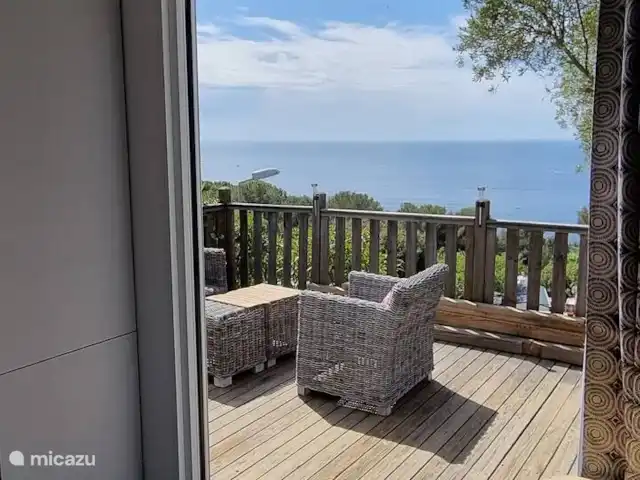 Mobilhome Saint Raphael Cote D Azur | France, Côte d'Azur, Boulouris - mobil-home vue mer dégagée depuis le séjour