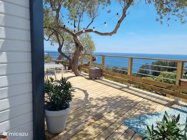 Mobilhome Saint Raphael Cote D Azur | France, Côte d'Azur, Boulouris - mobil-home Terrasse à l'entrée