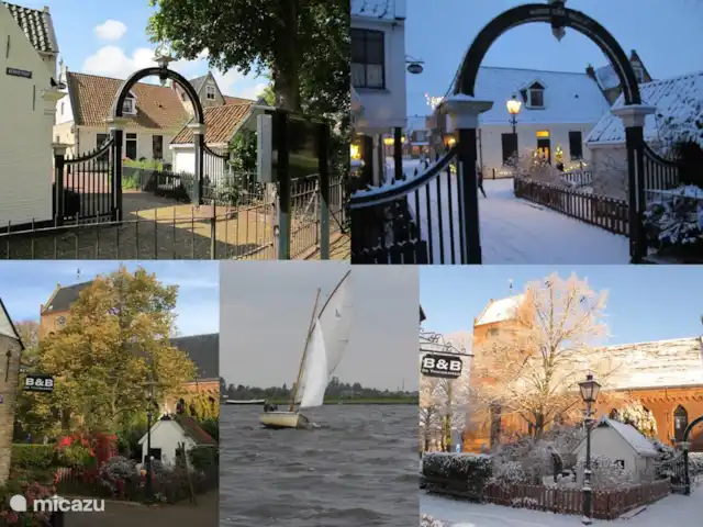 Location de Vacances Pays-Bas, Frise, Grouw, maison de vacances - Maison de vacances De Thuiskamer Une photo à chaque saison