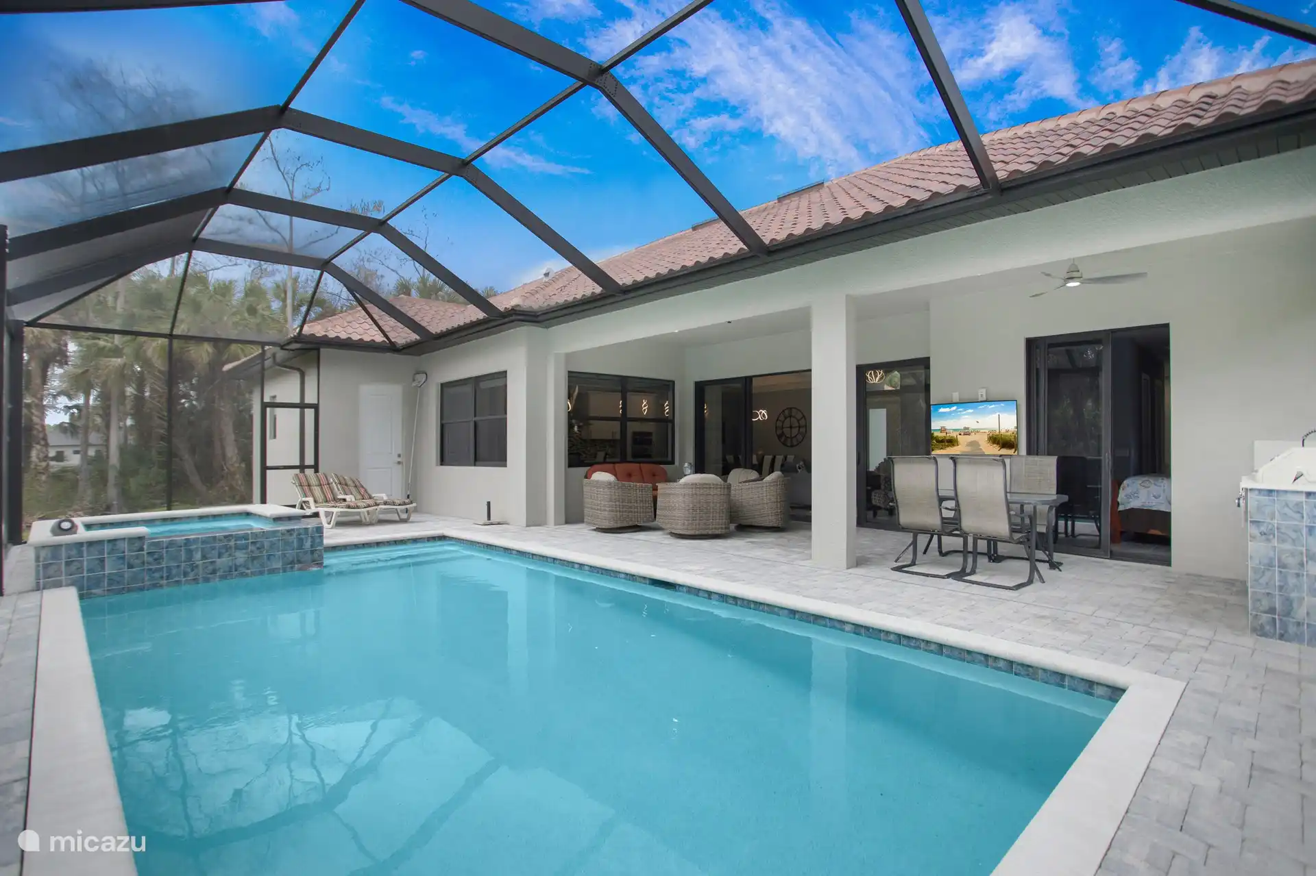 ferienhaus in Florida, USA – Casa Campagnola mit Pool und Whirlpool