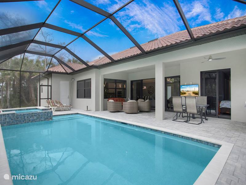 Maison de Vacances États-Unis, Floride, Naples Maison de vacances Casa Campagnola avec piscine et bain à remous