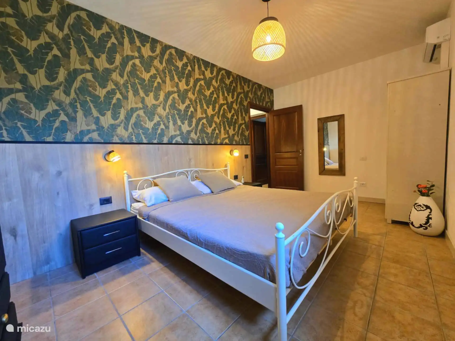 Slaapkamer met airco 