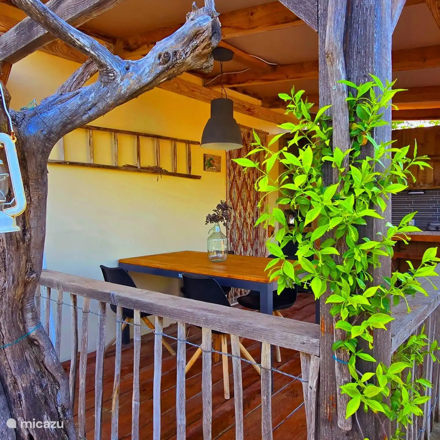 Sitzecke, Veranda mit Außenküche