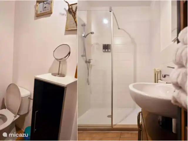 A Casa Cingoli Noce | Italie, Marche, Cingoli - appartement Salle de bain Noce