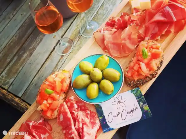 A Casa Cingoli Noce | Italie, Marche, Cingoli - appartement Planche à tapas