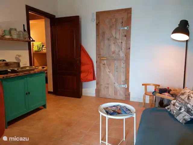 A Casa Cingoli Noce | Italie, Marche, Cingoli - appartement Espace de vie avec passage