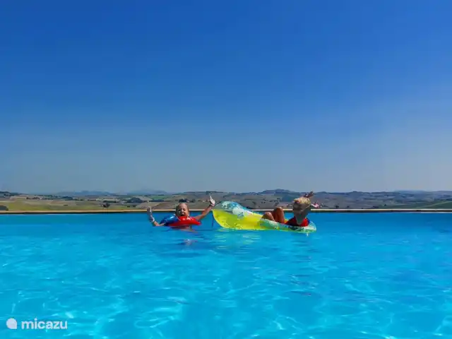 A Casa Cingoli Noce | Italie, Marche, Cingoli - appartement Plaisirs aquatiques dans la piscine