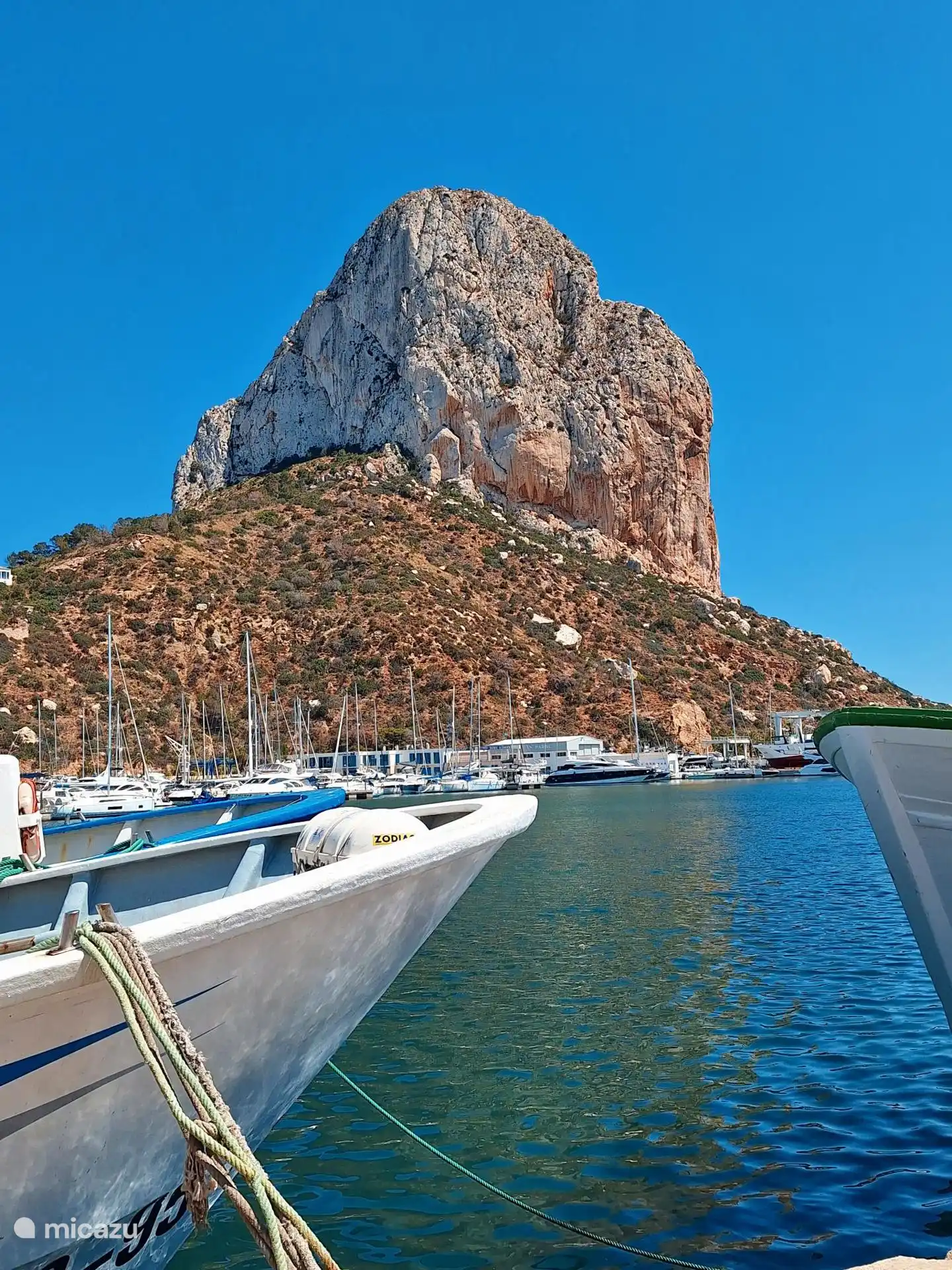 le célèbre rocher d’Ifach à 5 minutes de chez nous