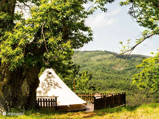 Vakantiehuis Italië, Toscane, Santa Fiora - glamping / safaritent / yurt Podere di Maggio - Glamping tent 1