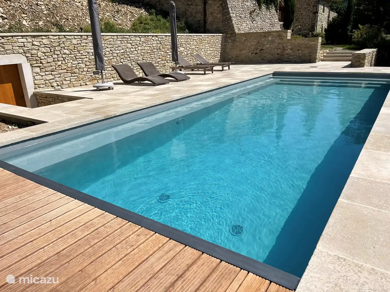 Les Lardons in Frankreich, Drôme, Saillans - Ferienhaus