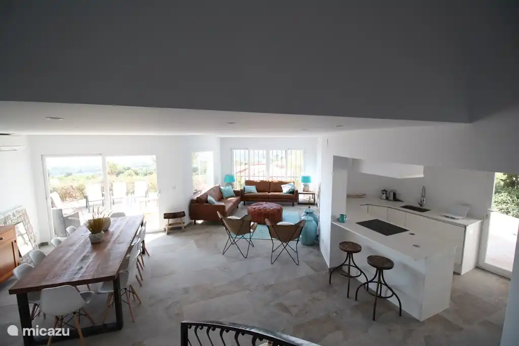 living seen from the first floor