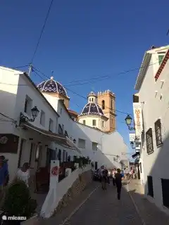 het oude centrum van Altea met zijn bekende kerk