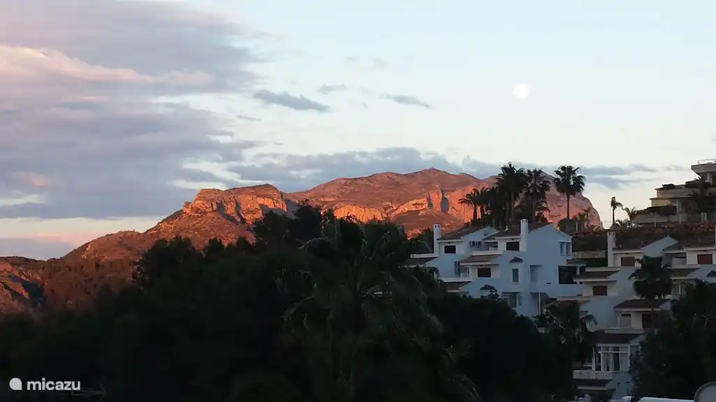 Uitzicht vanaf ht dakterras