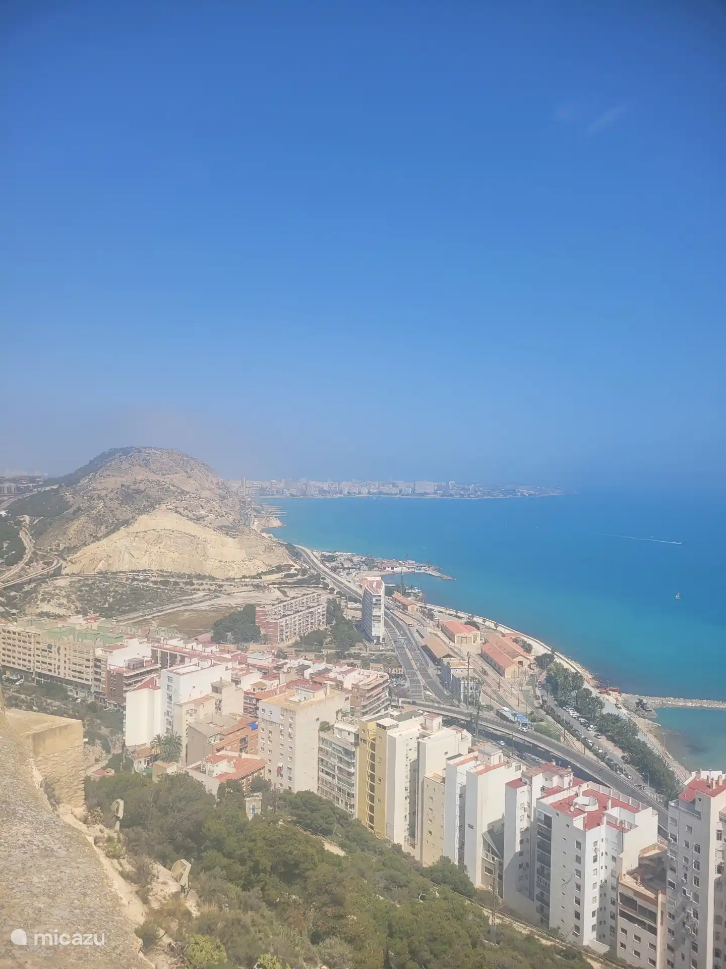 Stunning views from Santa Barbara Castle