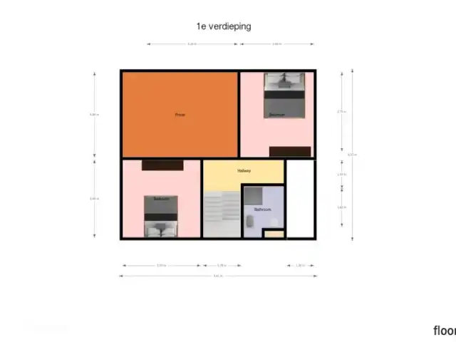 Casa Am Kreuzberg en Alemania, Sauerland, Niedersfeld - Winterberg - casa vacacional Plano 1er piso