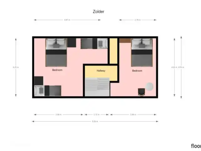 Casa Am Kreuzberg en Alemania, Sauerland, Niedersfeld - Winterberg - casa vacacional planta ático