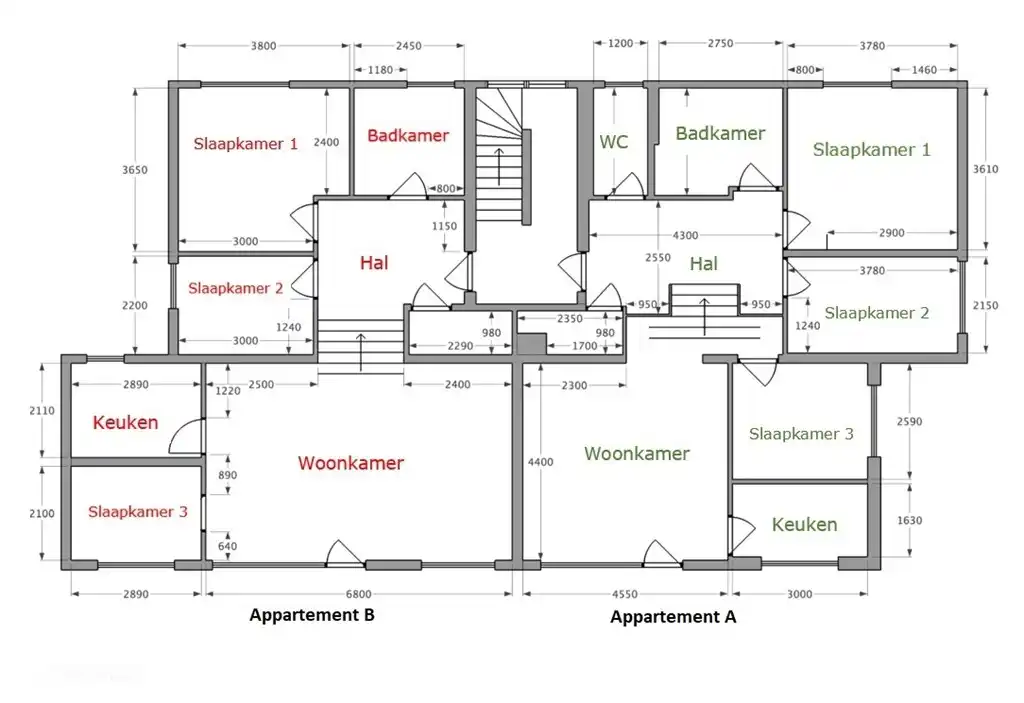 Apartments Edel A + B
