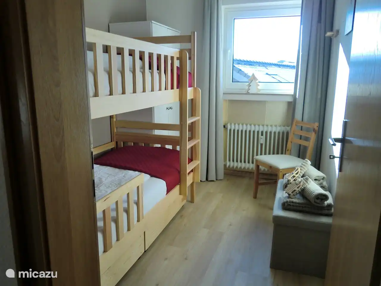 Bedroom with bunk bed