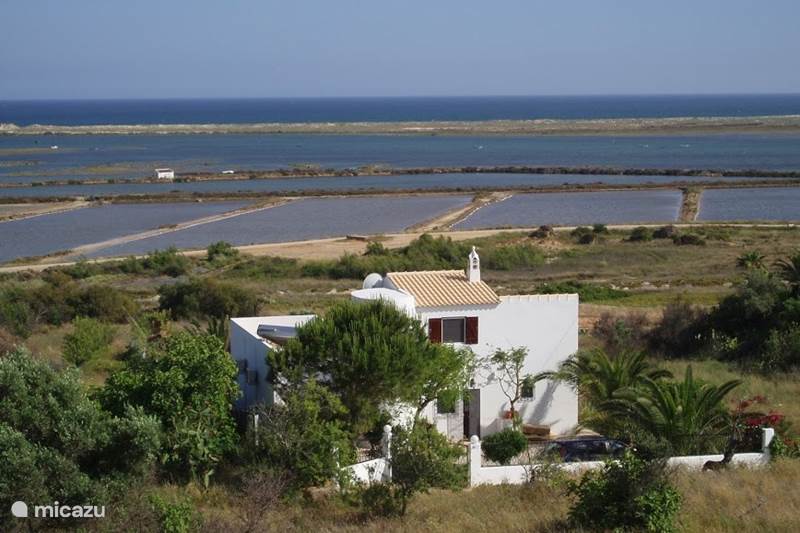 Vakantiehuis Portugal, Algarve, Fuzeta Vakantiehuis Uniek panoramisch zeezicht