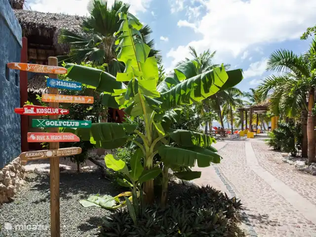 Blue Bay Zeezicht Appartement huren in Curaçao, Curacao-Midden, Blue Bay - appartement Ingang strand
