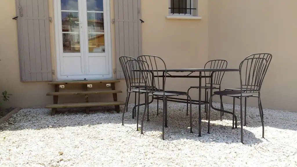 Terrasse derrière