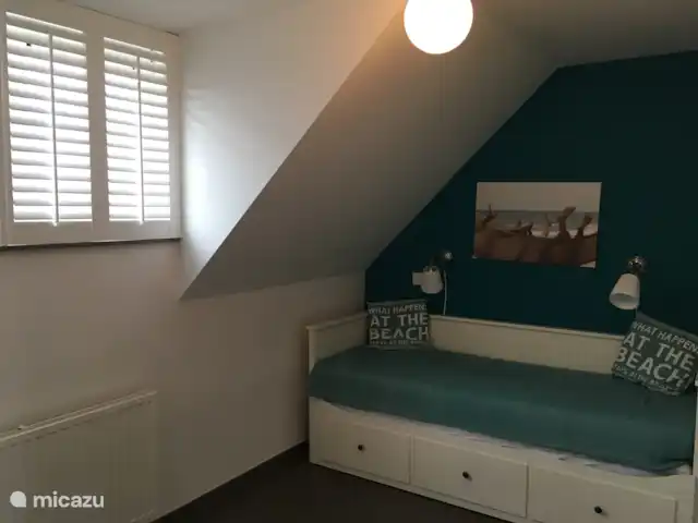 appartement huren in België, Belgische Kust, Nieuwpoort – Residentie Astrid Slaapkamer 3 met uittrekbed (duplex verdiep)