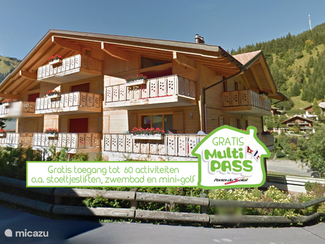 Vakantiehuis Zwitserland – appartement Le Charme - 250 meter van de piste
