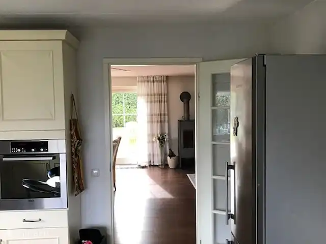 Location de Vacances Pays-Bas, Flevoland, Zeewolde, villa - The Dutch Green View Villa vue de la cuisine à la chambre