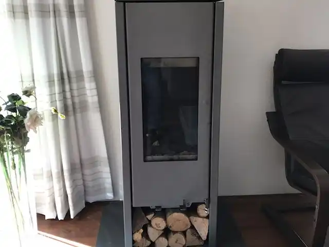 Location de Vacances Pays-Bas, Flevoland, Zeewolde, villa - The Dutch Green View Villa poêle à bois