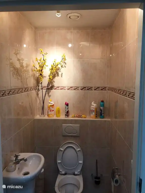 Toilette im Erdgeschoss