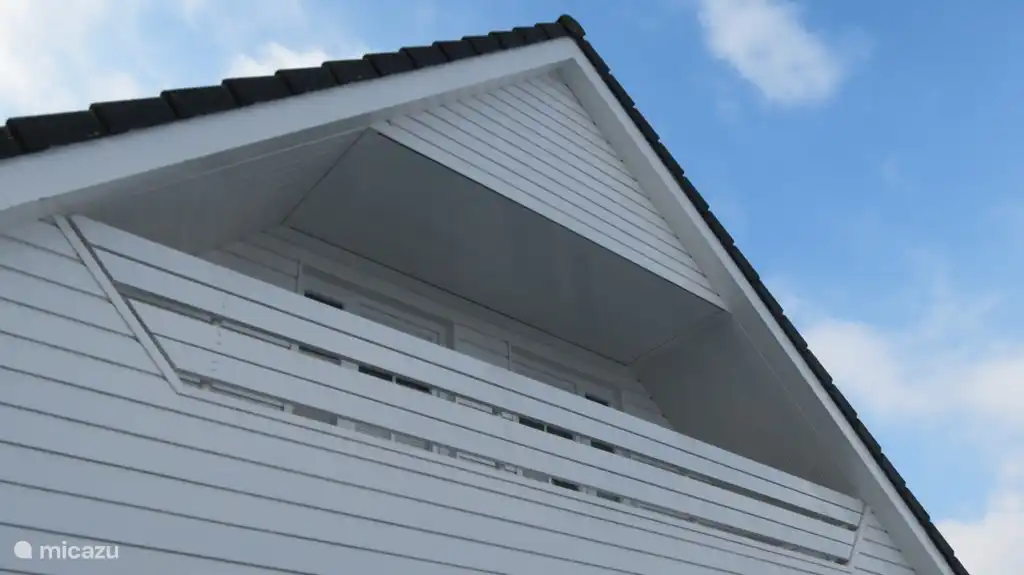 französisch Balkon an der Vorderseite