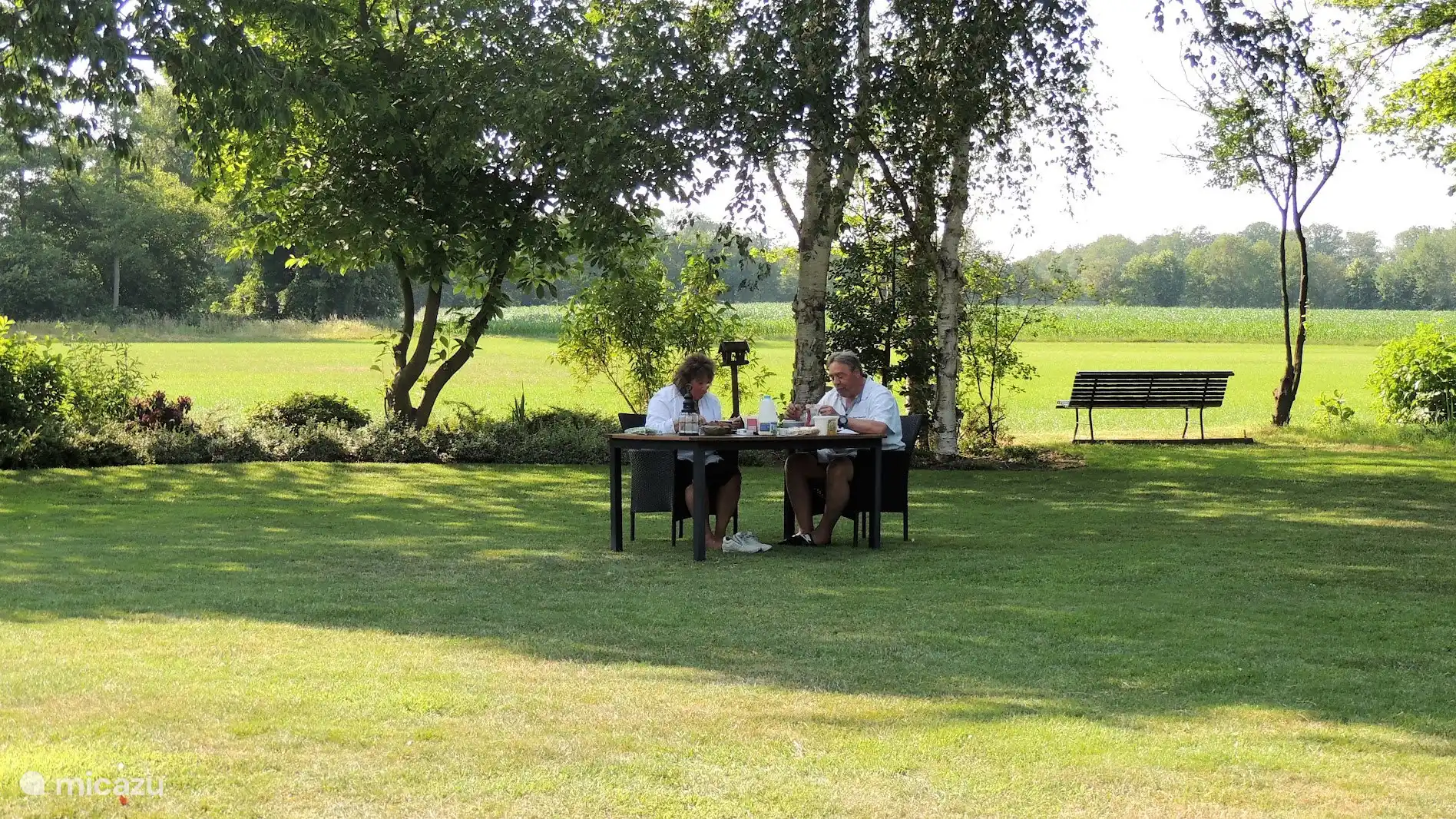 Bon petit-déjeuner.
