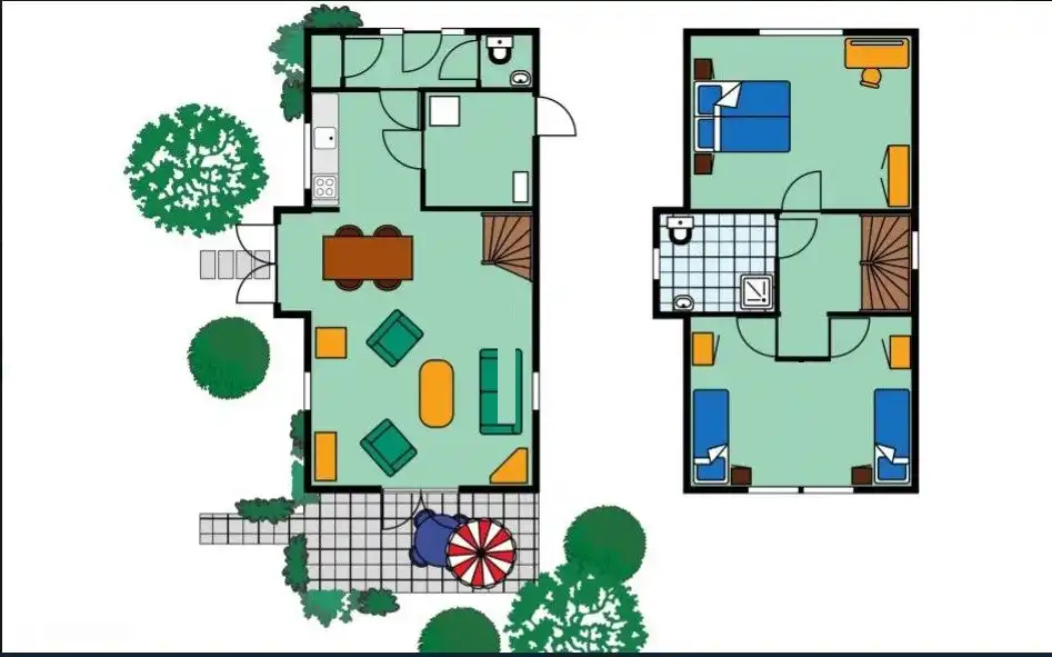 Karte des Ferienhauses