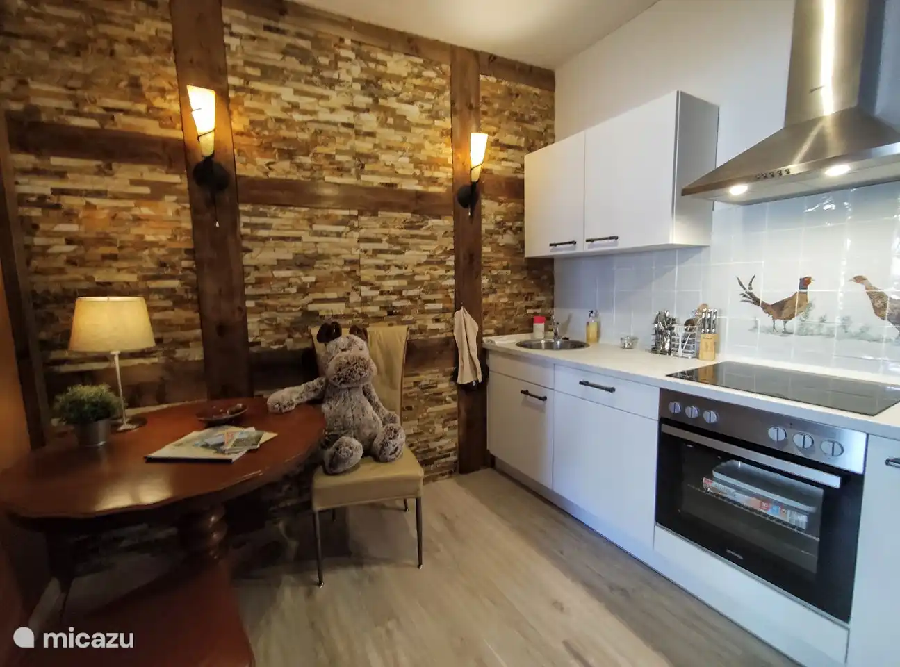 Ferienhaus Moselglück on the brook