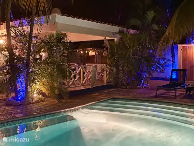 Villa Locabana Curaçao | Curaçao, Banda Ariba (est), Jan Thiel - villa Locabana de nuit