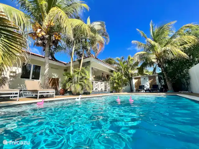 Villa Locabana Curaçao | Curaçao, Banda Ariba (est), Jan Thiel - villa Piscine privée et transats