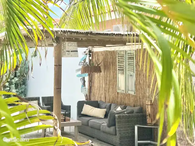 Villa Locabana Curaçao | Curaçao, Banda Ariba (est), Jan Thiel - villa Zone de détente / auvent