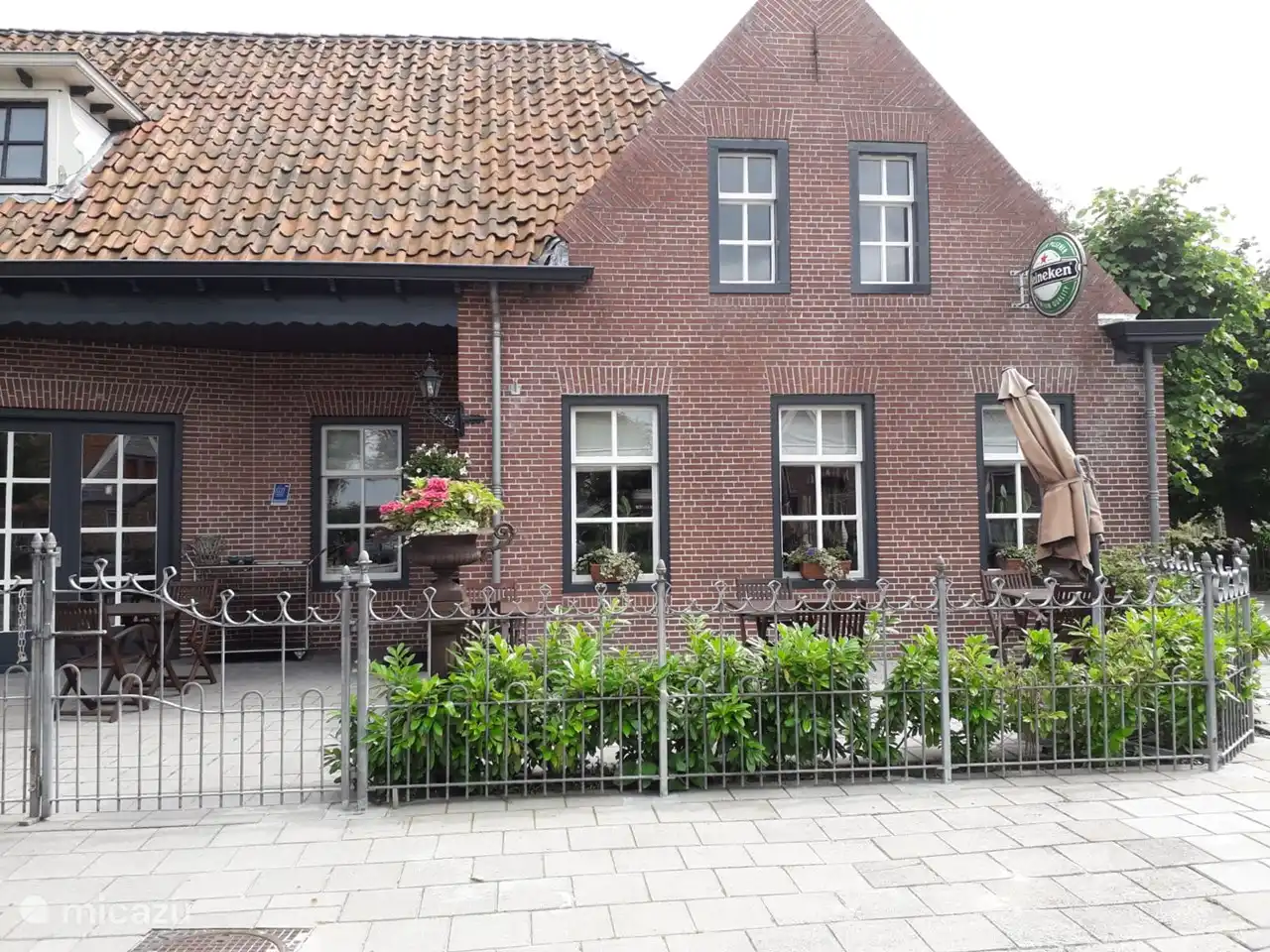 Fachada de la casa de vacaciones